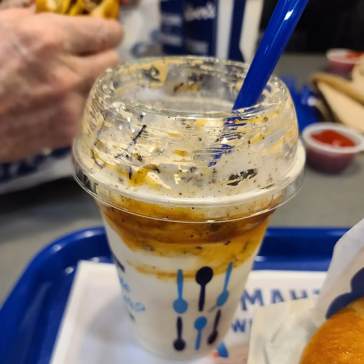 Salted Caramel Oreo Shake