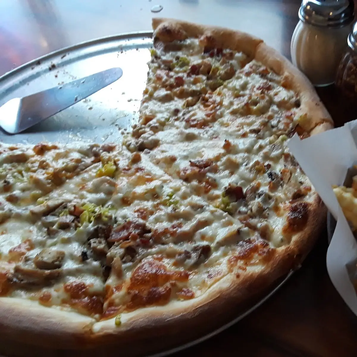 Chicken Bacon Ranch and Fries