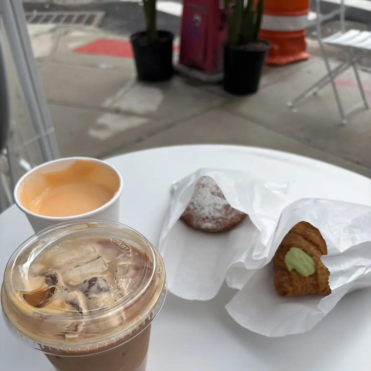 Thai Tea Croissant