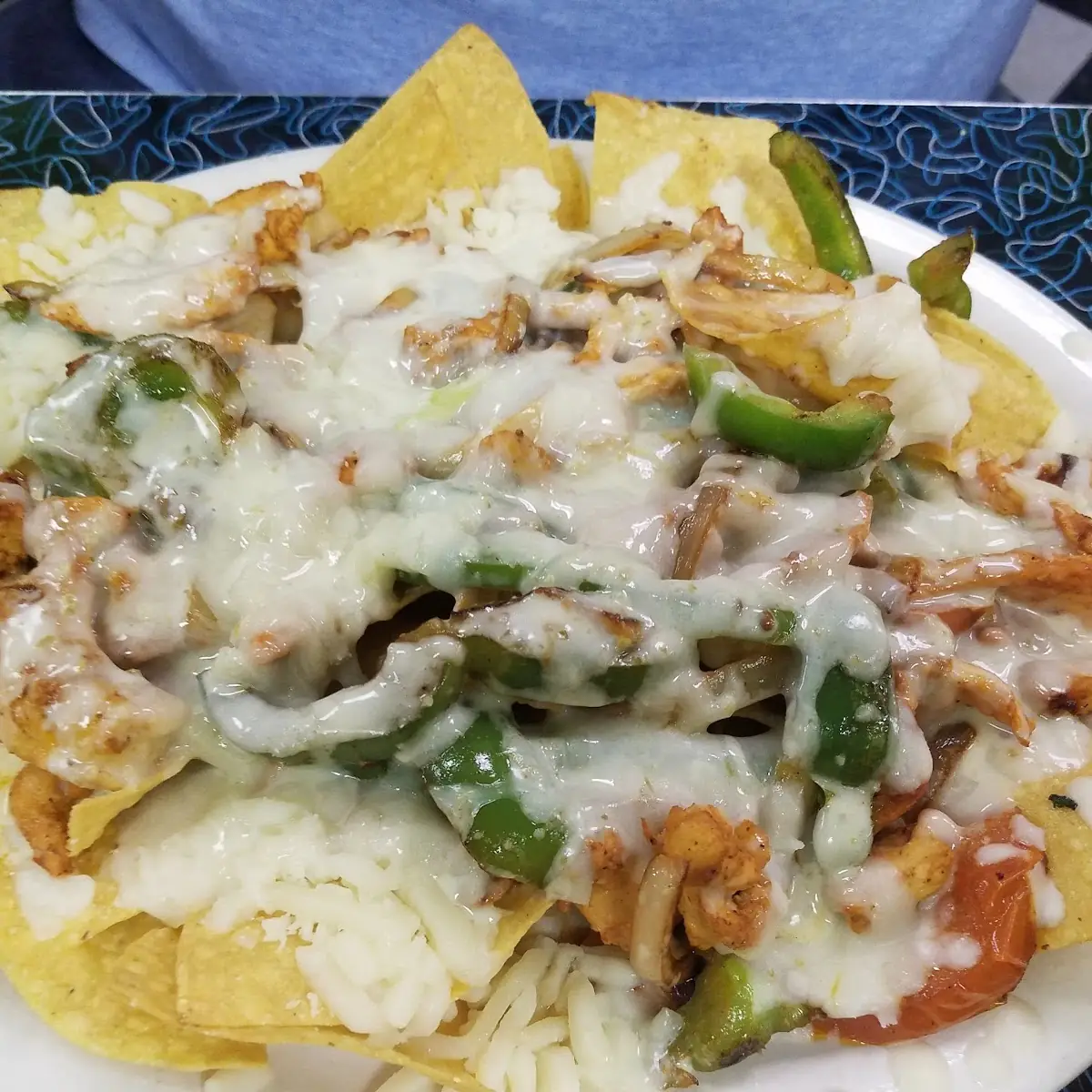 Chicken Fajita Nachos