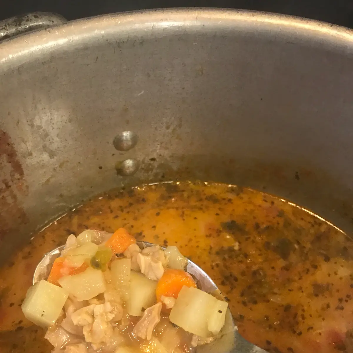 Home Made Clam Chowder Soup