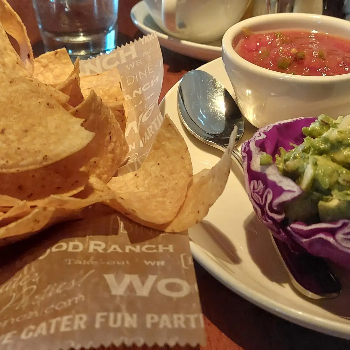 Fresh Guacamole Chips & Salsa