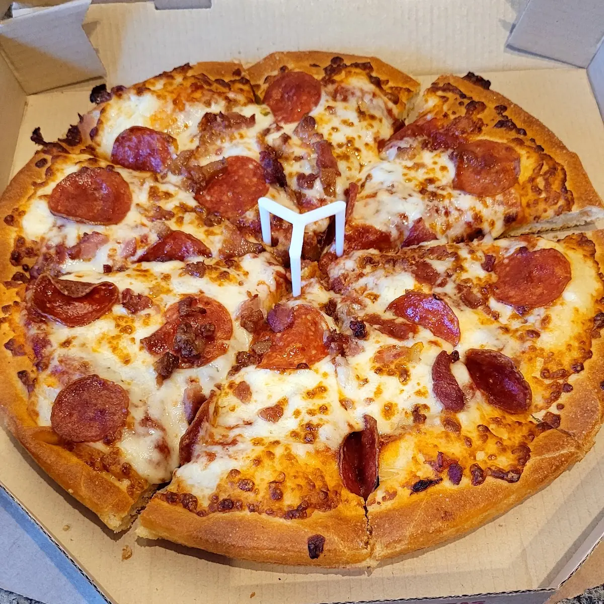 Double Pepperoni Thin Crust