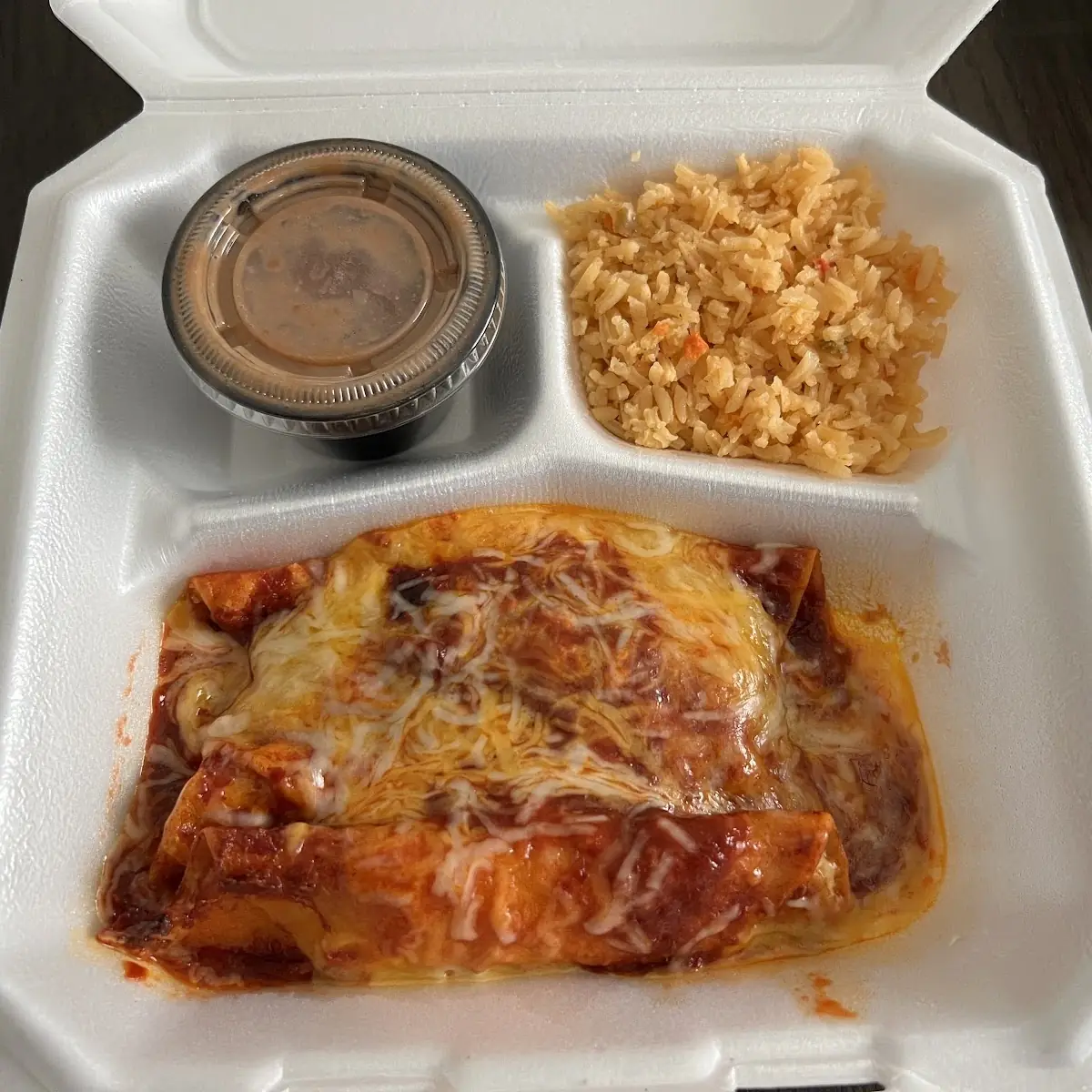 Enchilada Plate Cheese