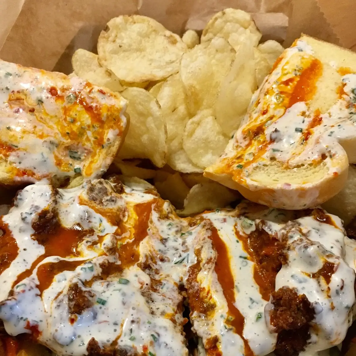 Buffalo Chicken Cheesesteak