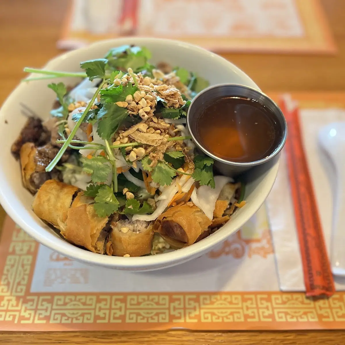 Grilled Pork Rice Vermicelli Salad