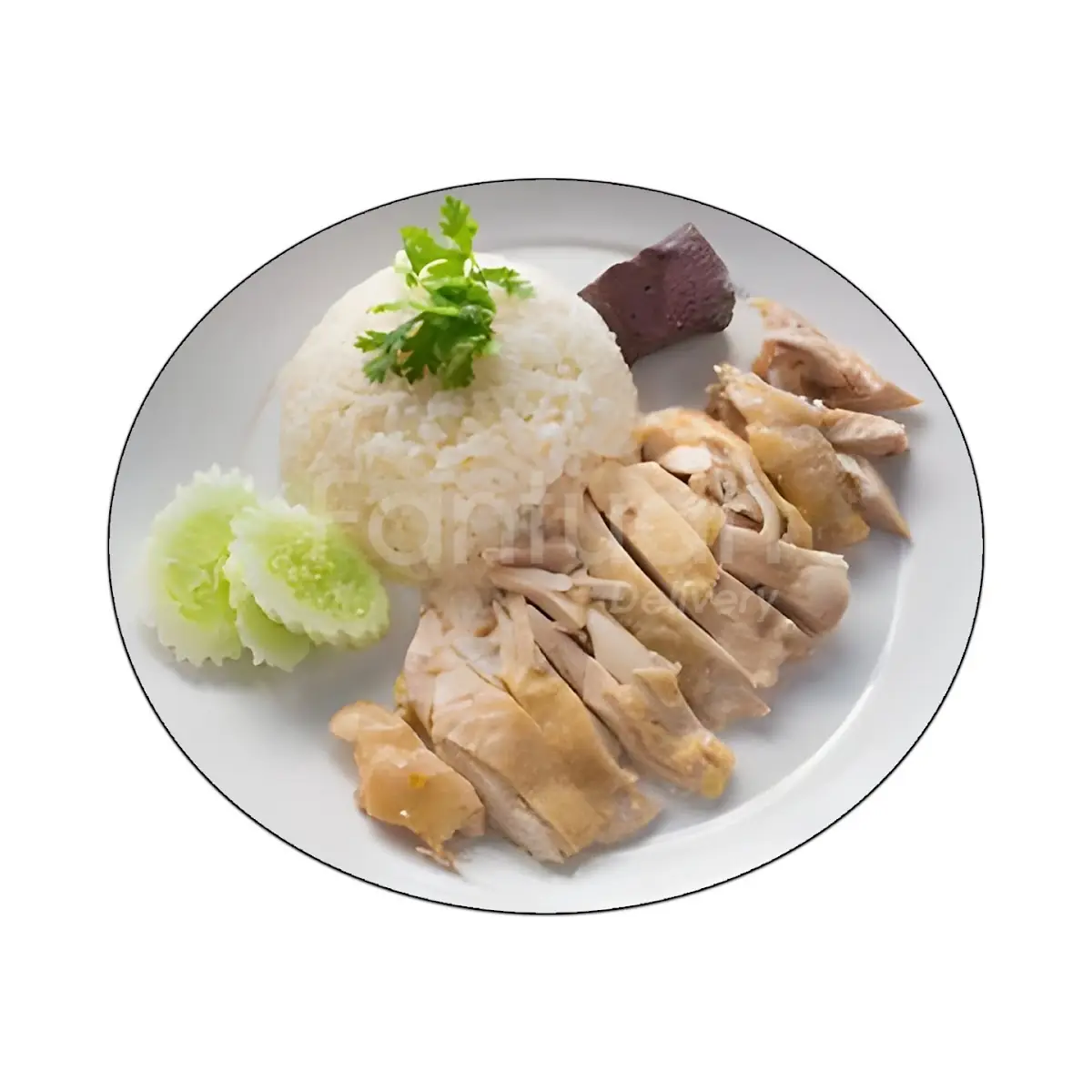Hainanese Chicken Rice