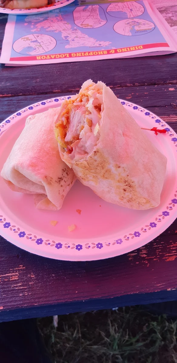 Chicken Chipotle Ceasar Salad Wrap
