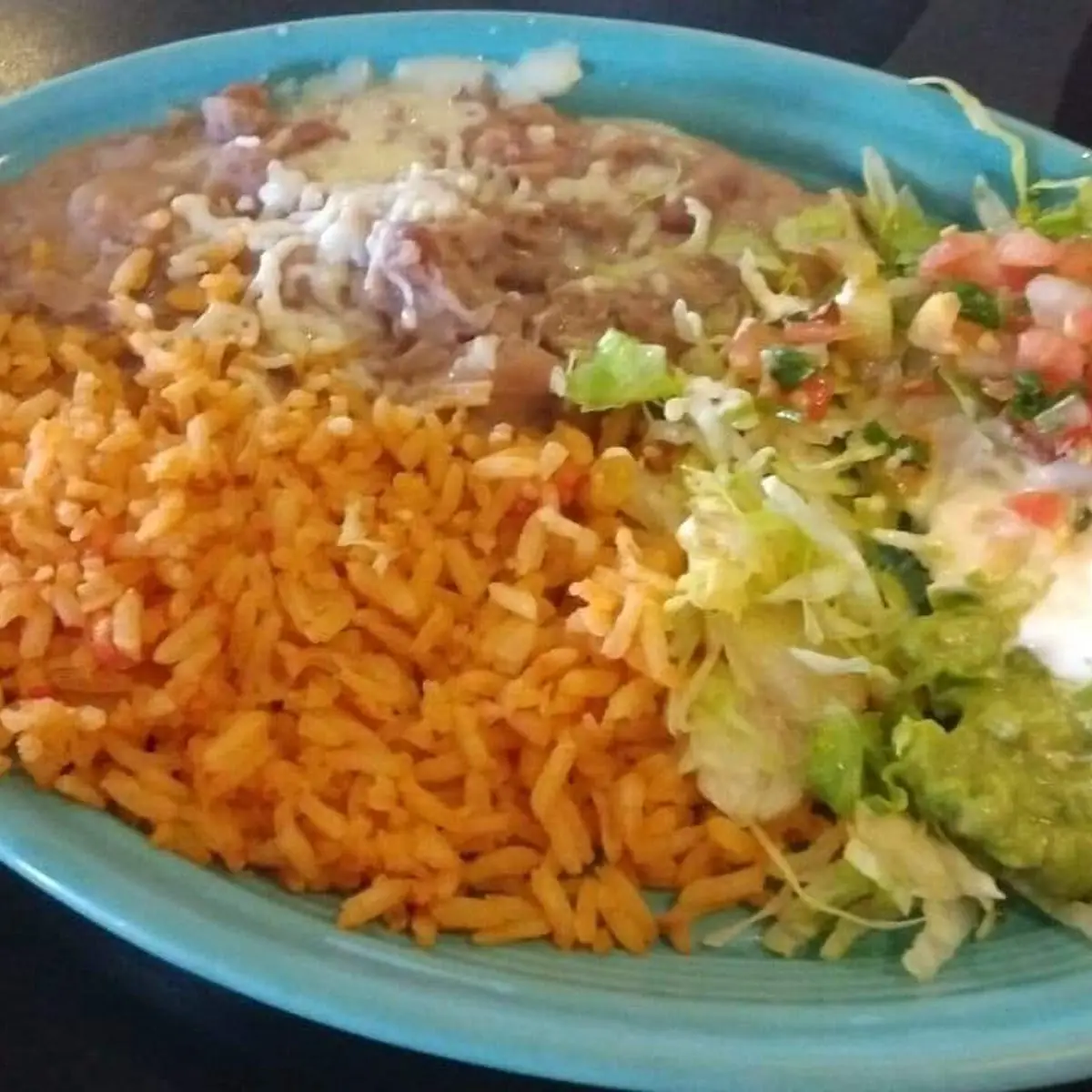 Refried Beans and Rice