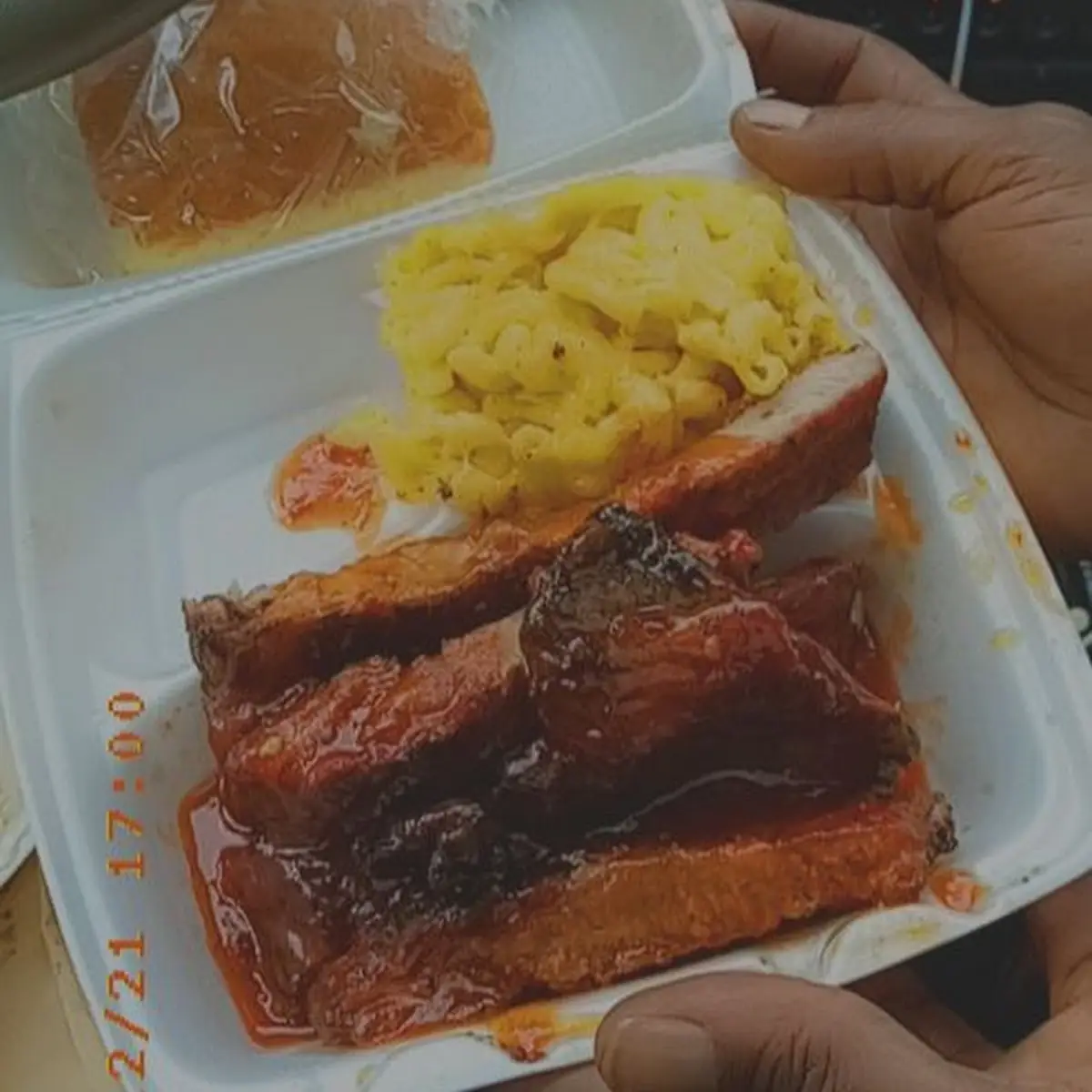 Barbecue Ribs Macaroni and Cheese Cornbread