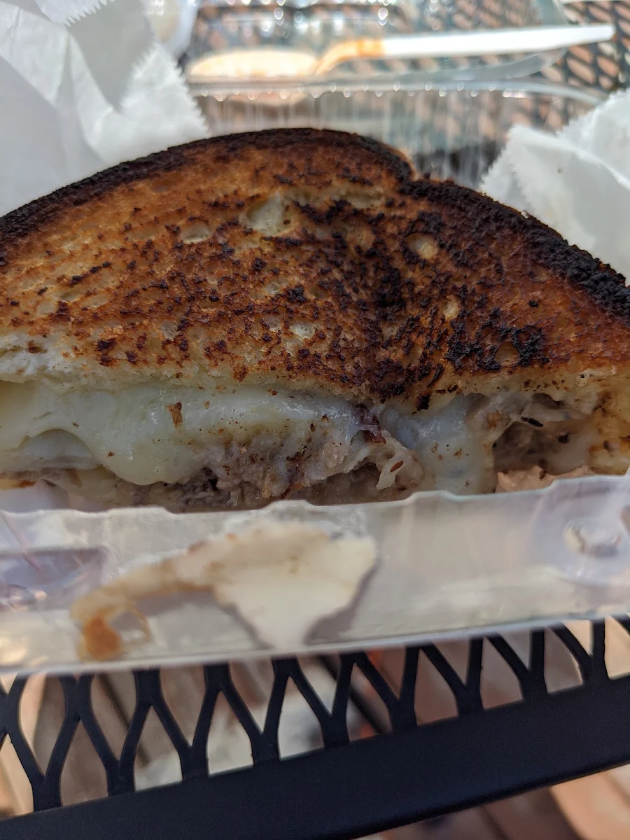 Pulled Pork Grilled Cheese