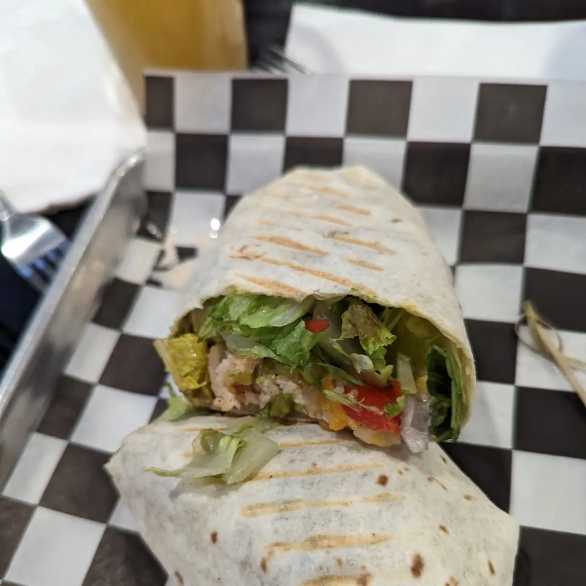 Grilled Chicken Wrap
