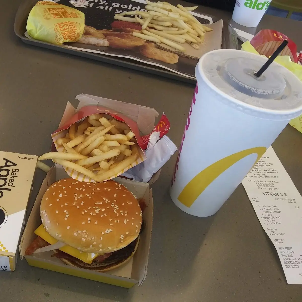Double Cheeseburger Combo Special