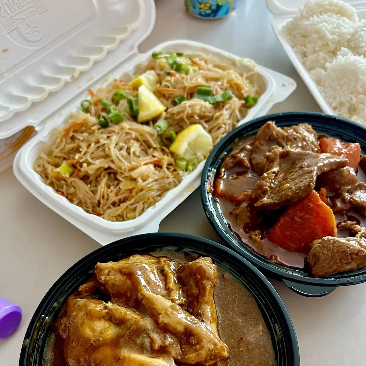 Rice & 1 2 Pancit 2 Items