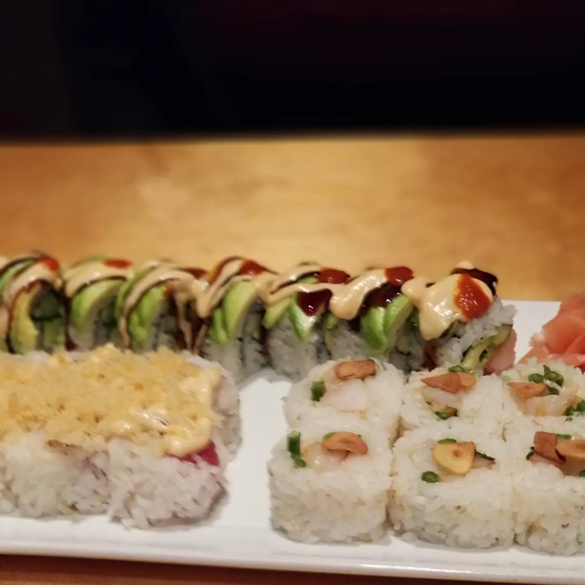 RG Trio and the Red Dragon Roll