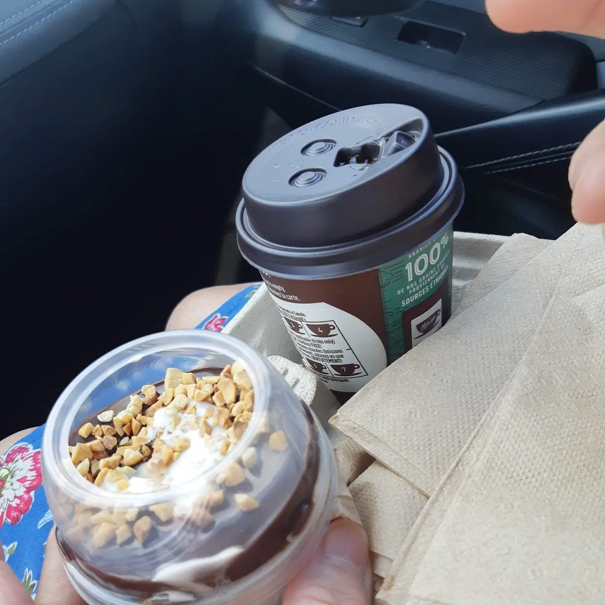 Fudge Sundae and Coffee, McDonald's