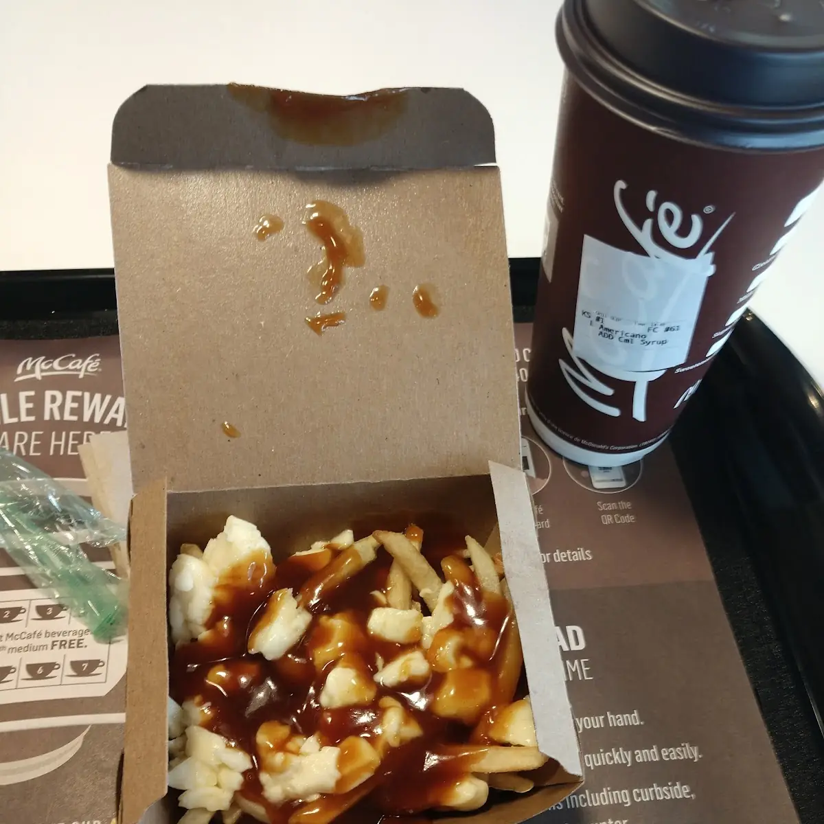 Gravy Fries with Cheese, McDonald's
