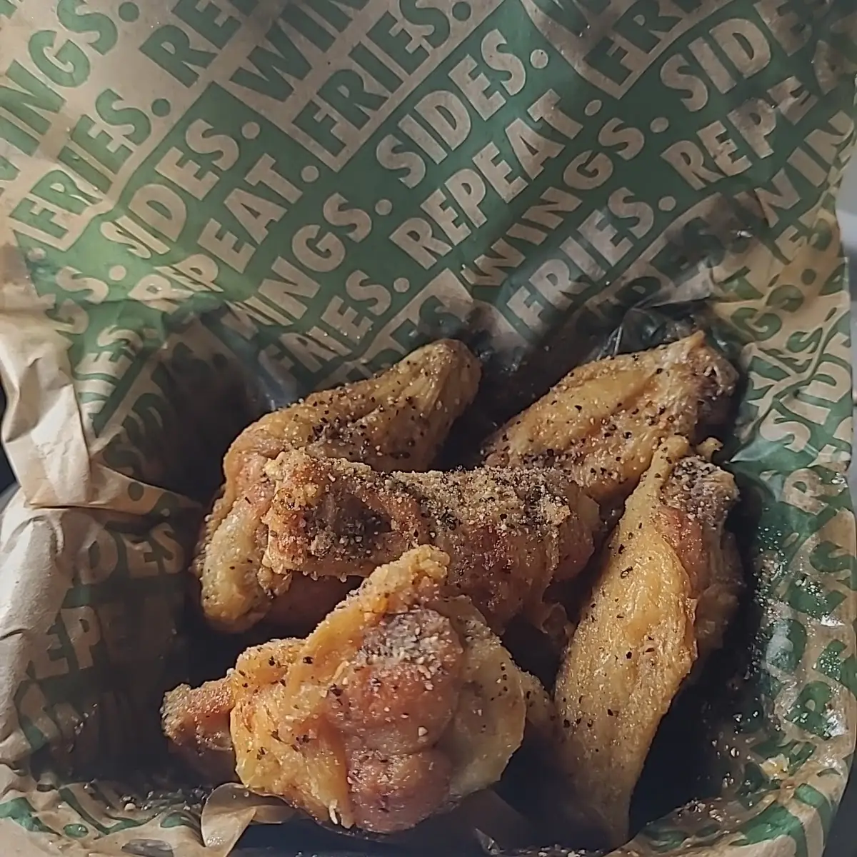 Garlic Parmesan Wings