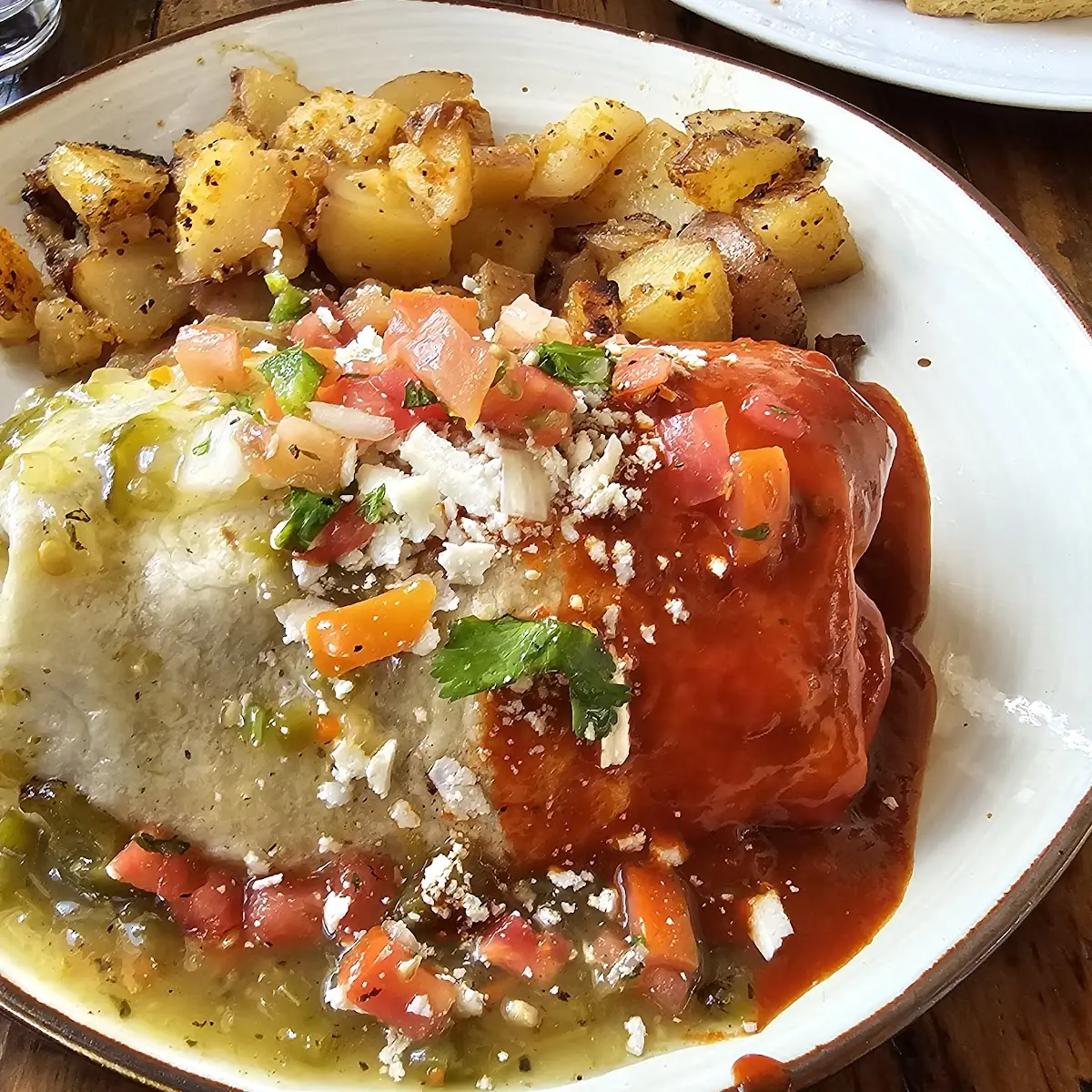 Christmas Breakfast Burrito