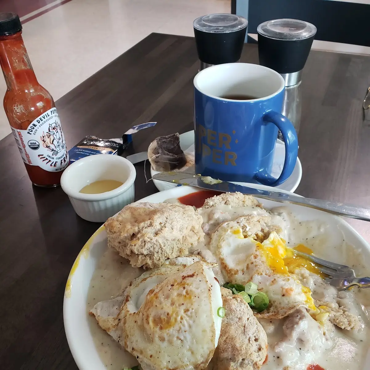 Biscuits and Sausage Gravy