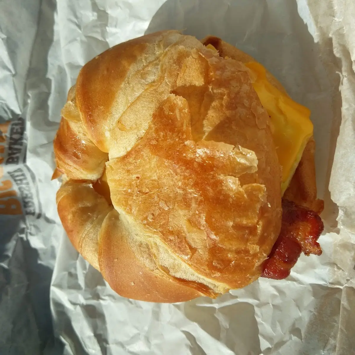 Bacon Egg and Cheese Croissant