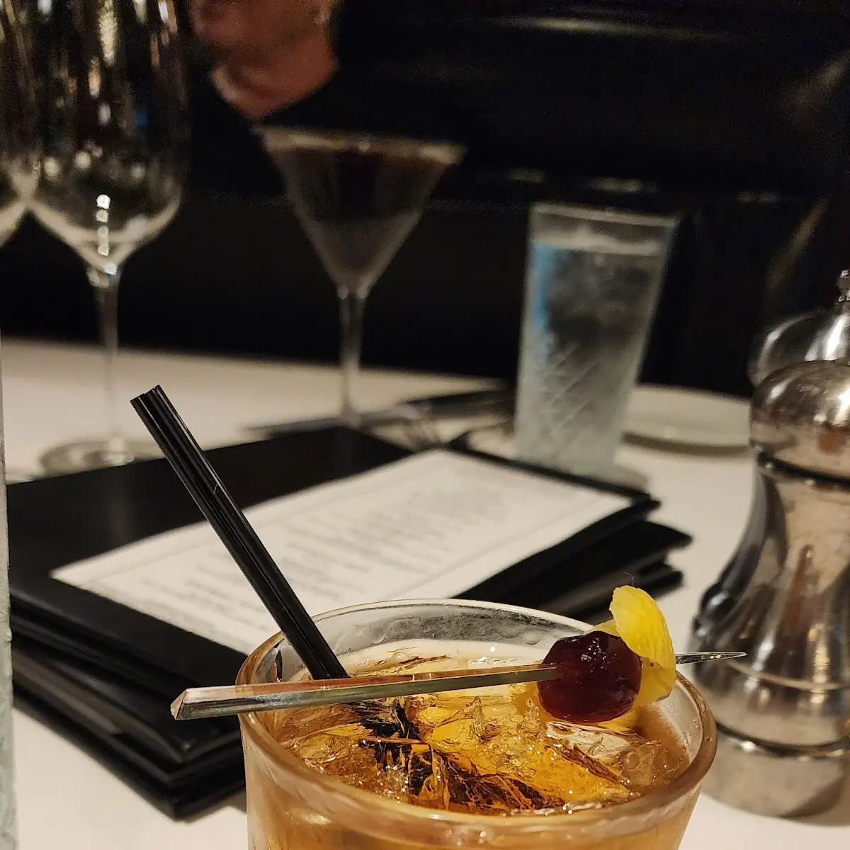 Black Cherry Old Fashioned