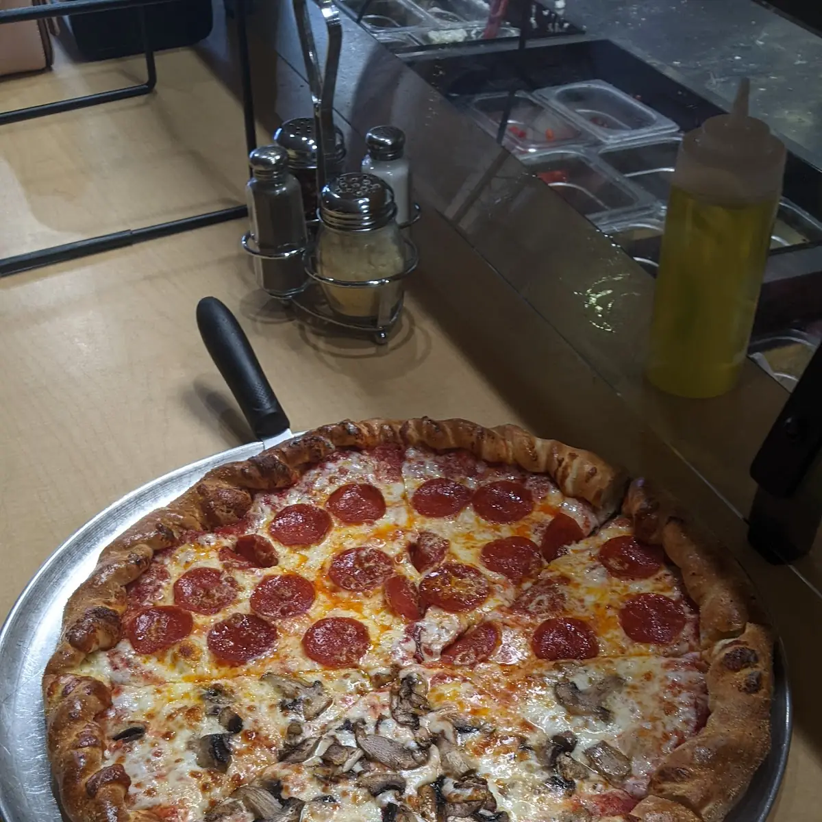 Mushroom Pizza