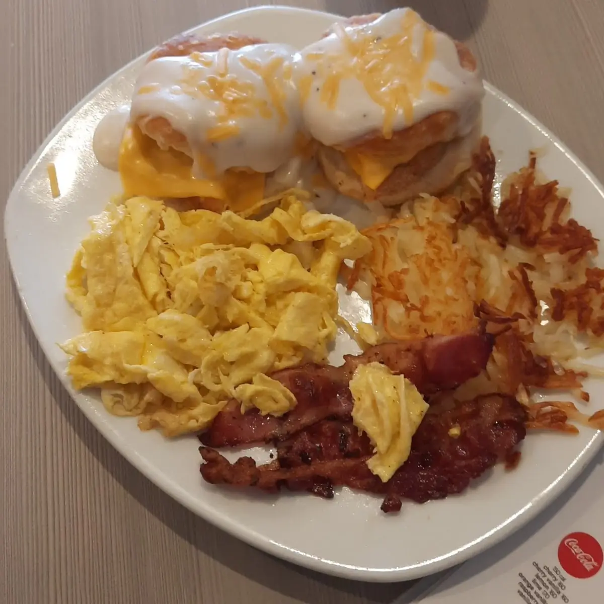 Southern Fried Chicken Biscuit Breakfast
