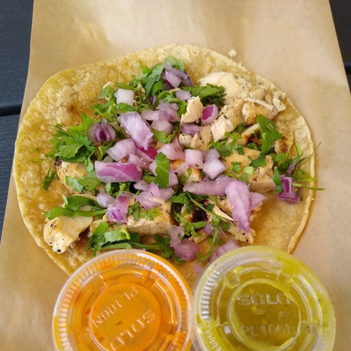 Grilled Chicken Taco
