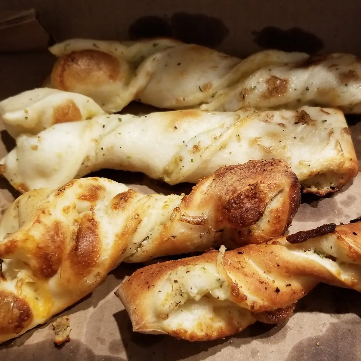 Garlic Parmesan Twists
