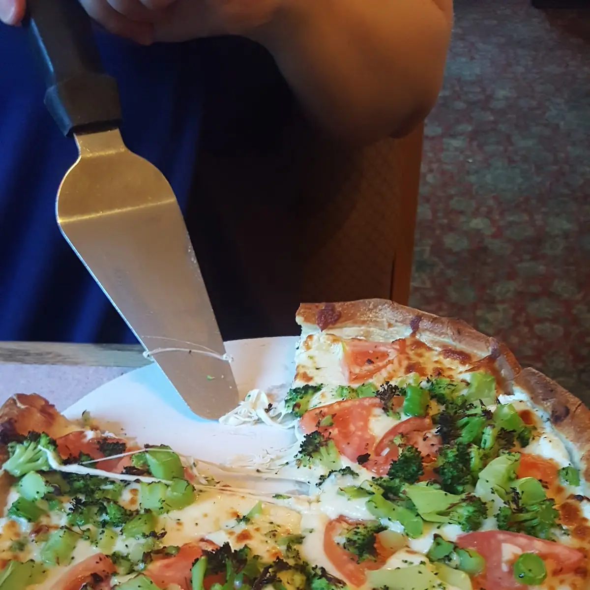 White Veggie Pizza