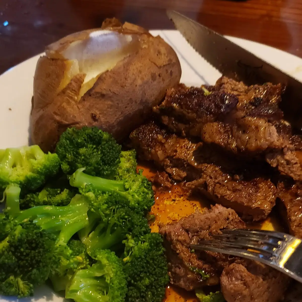 Fresh Steamed Broccoli