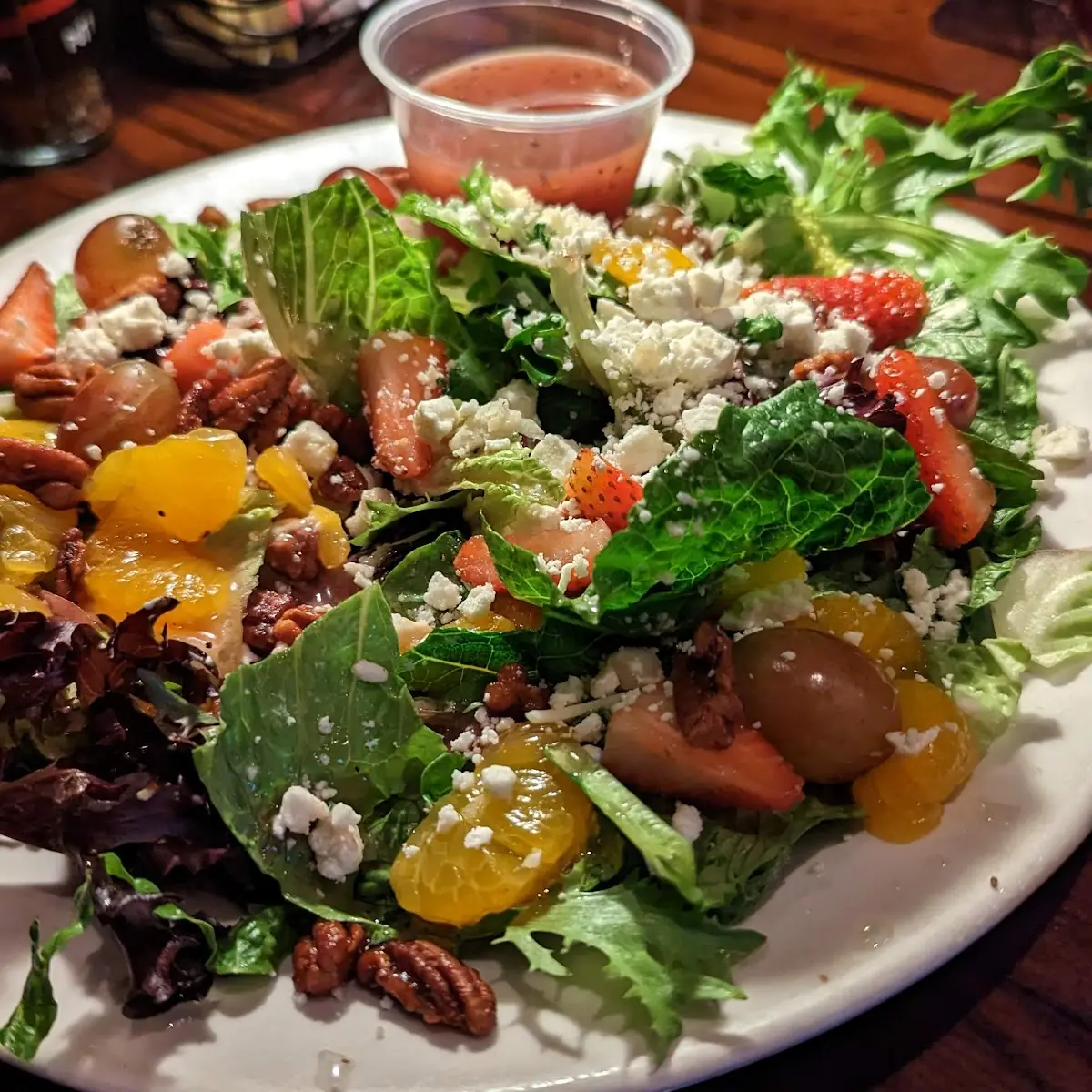 Strawberry and Pecan Salad