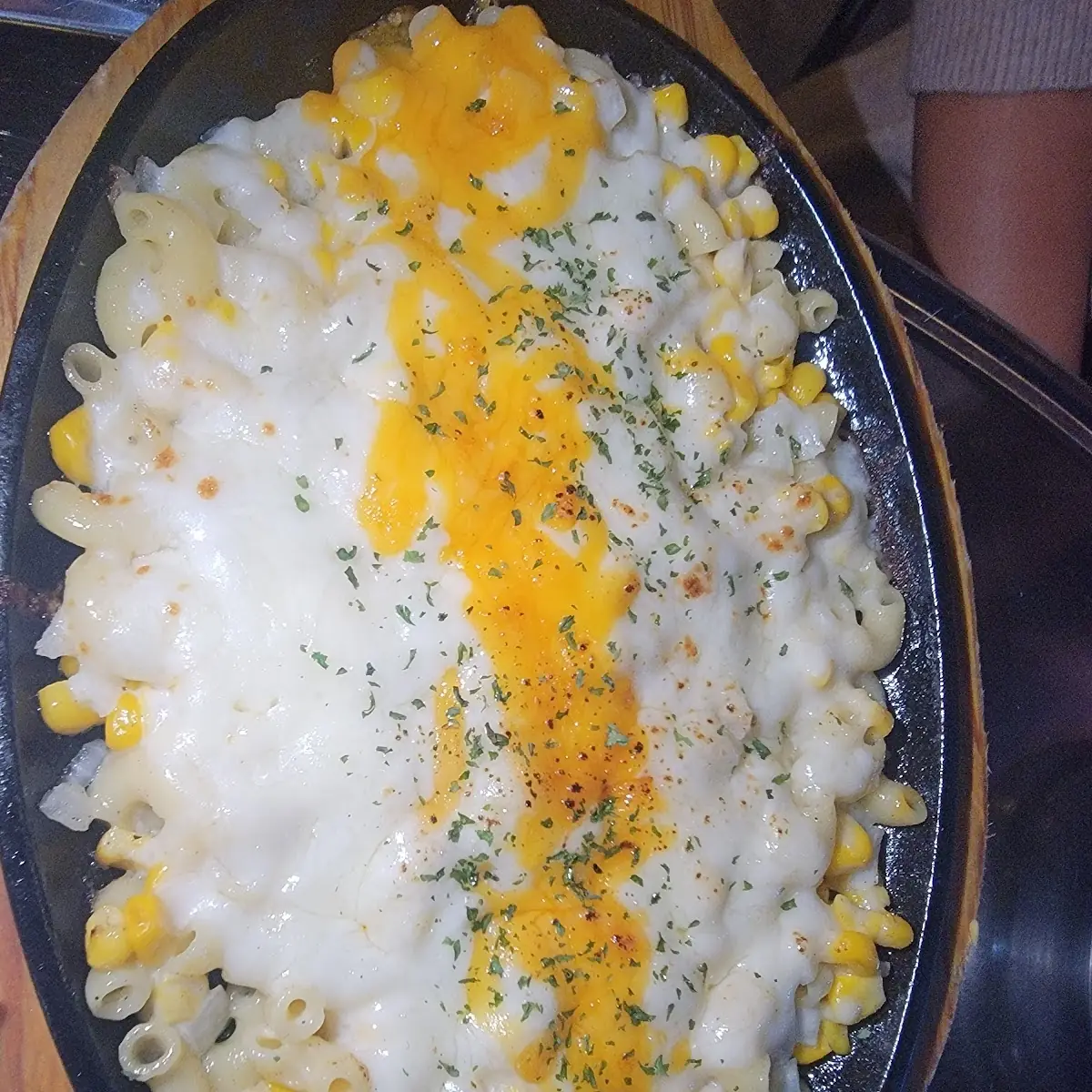 마카로니 콘치즈 mac & corn cheese