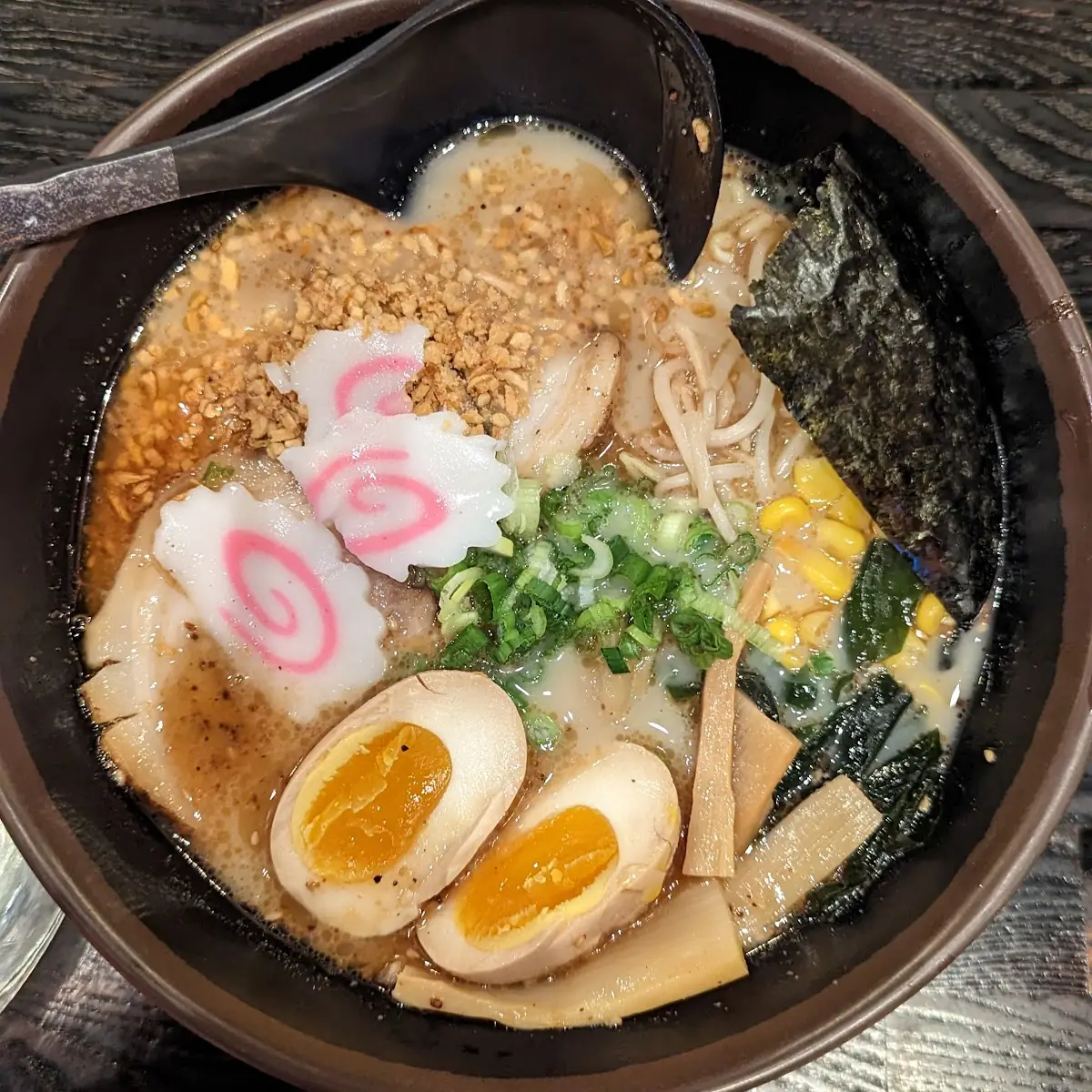 Black Sesame Tonkotsu Ramen
