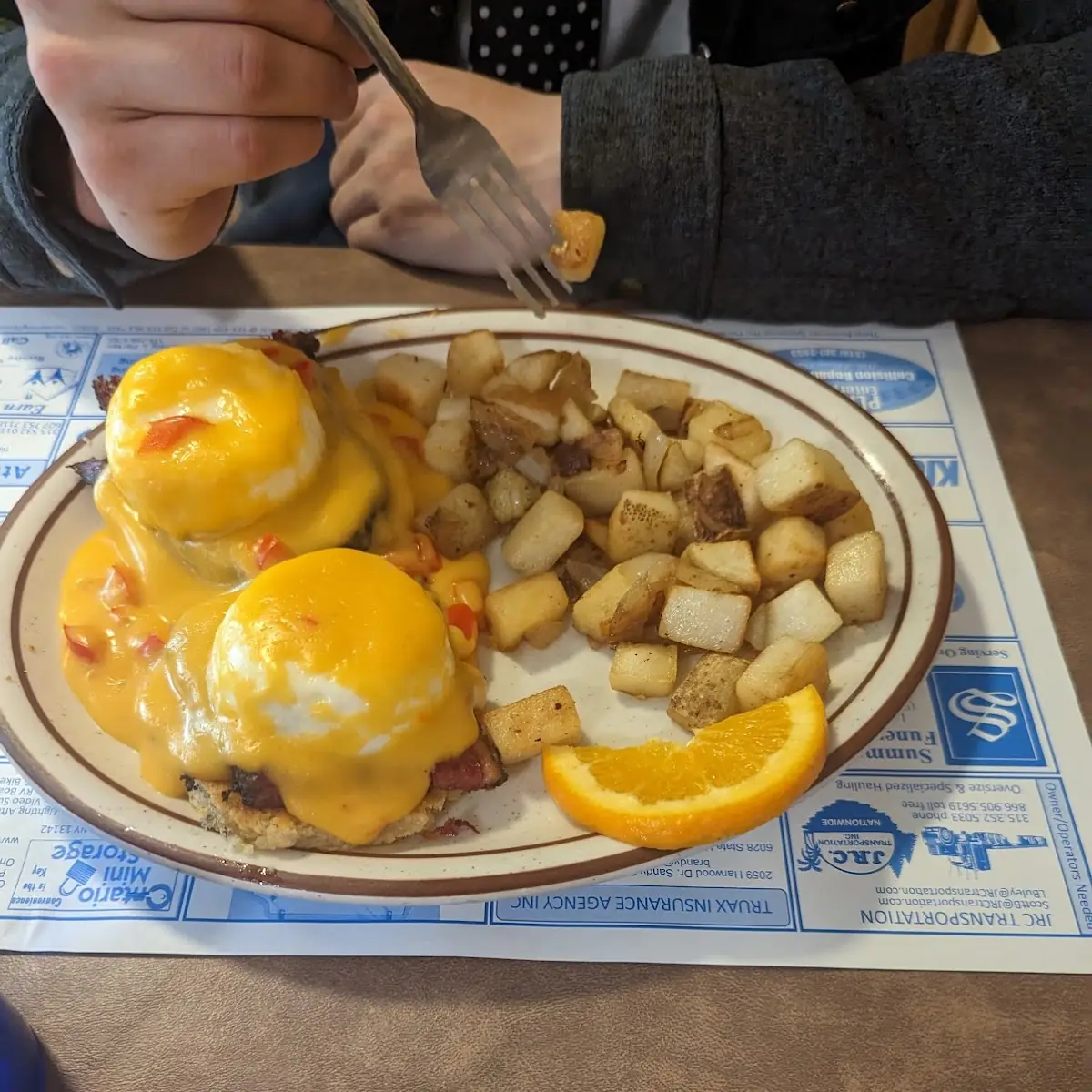 Southern Style Eggs Benedict