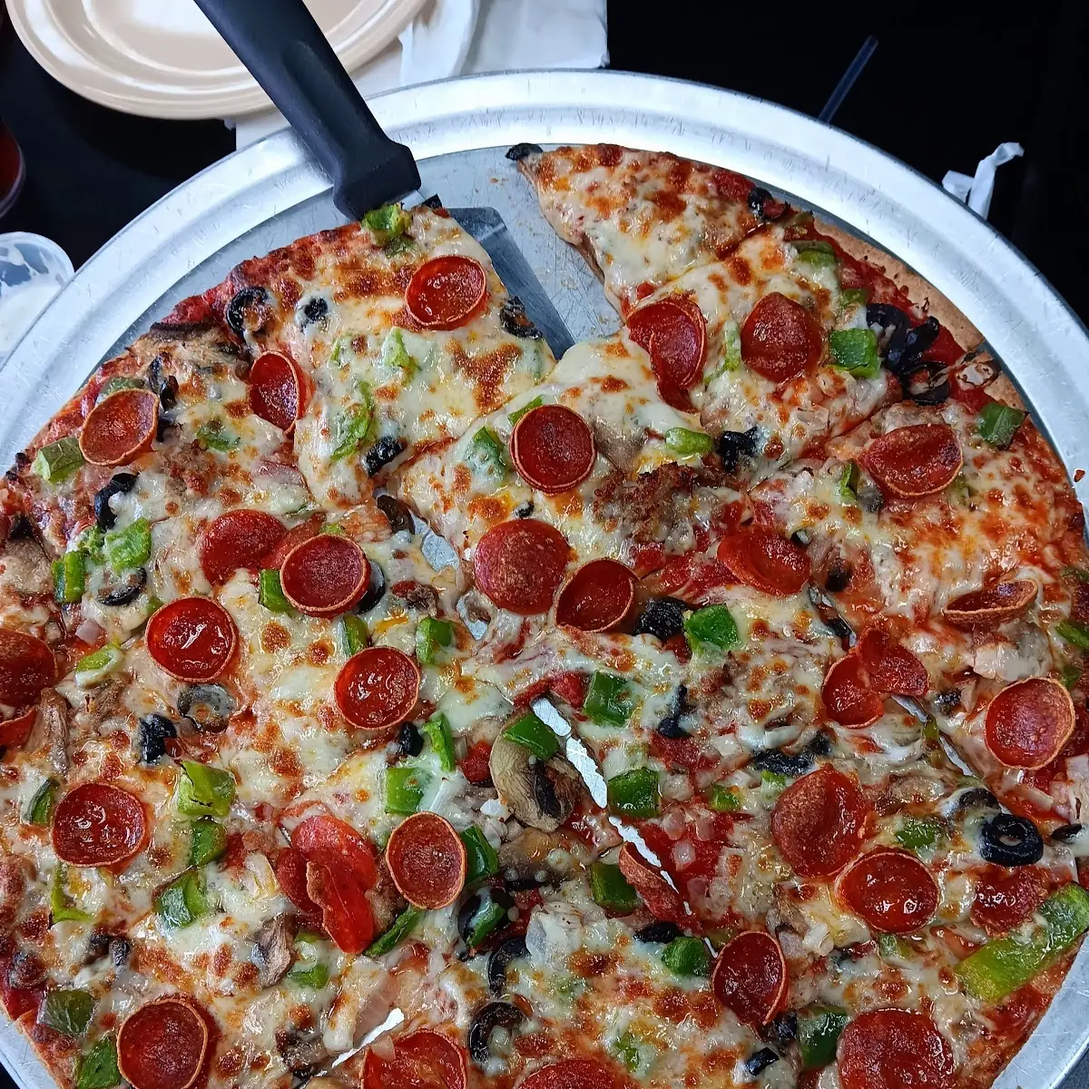Pepperoni Pizza Thick Crust