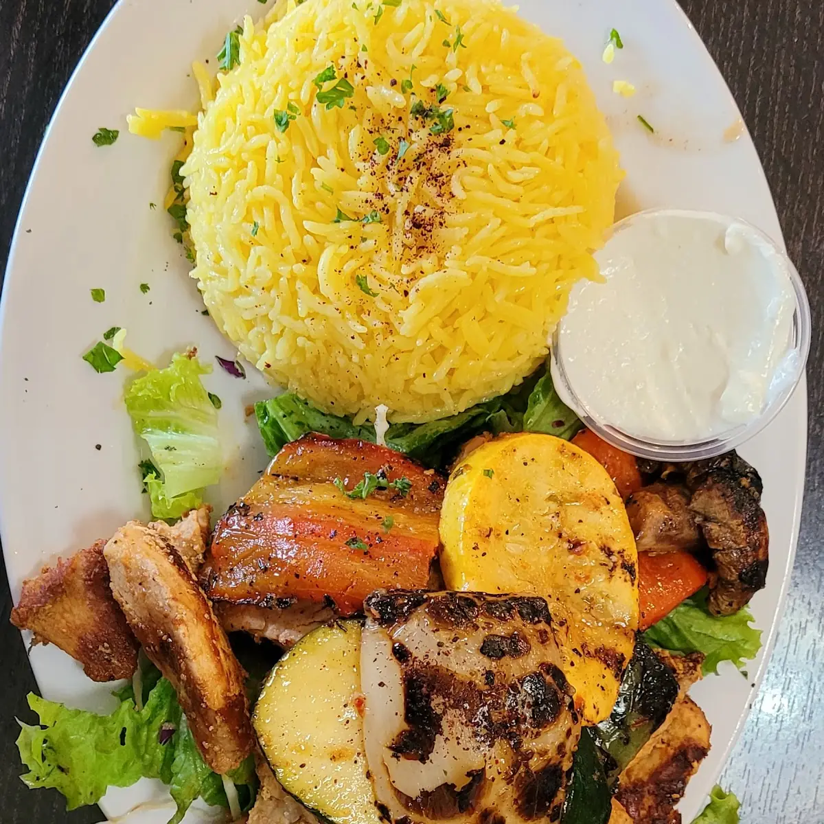 Chicken Shawarma Plate