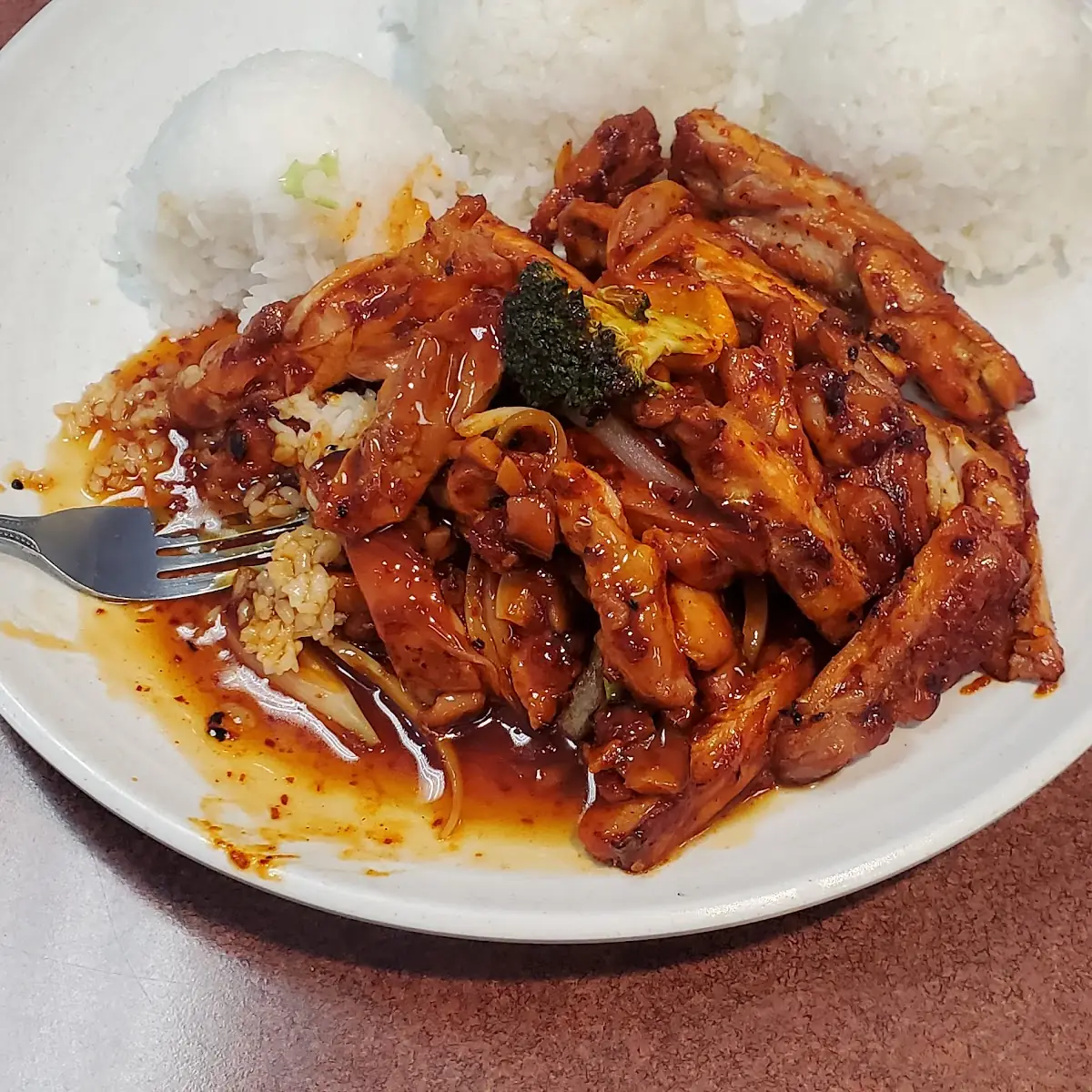 Spicy Chicken Teriyaki