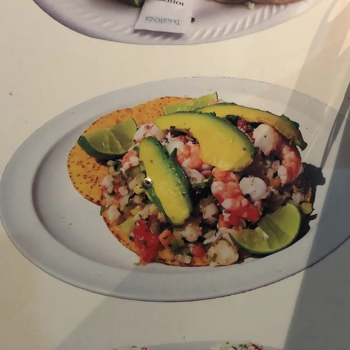 Tostada de Ceviche
