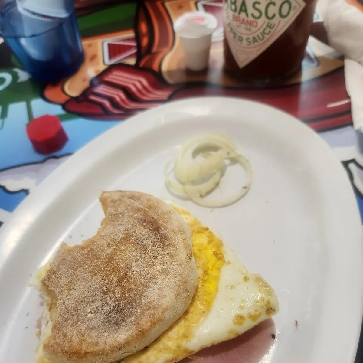 Ham Egg & Cheese Sandwich