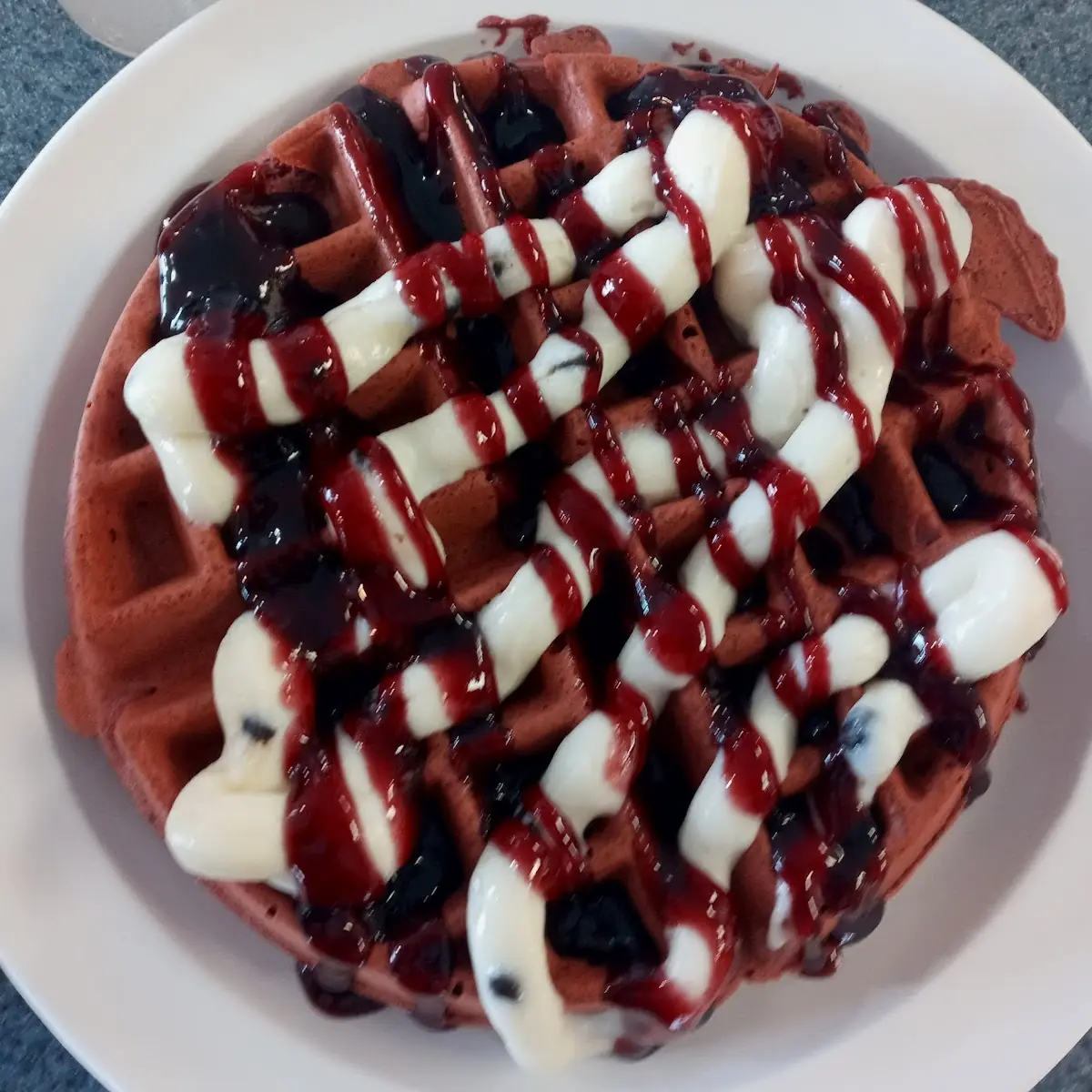 Red Velvet Waffle