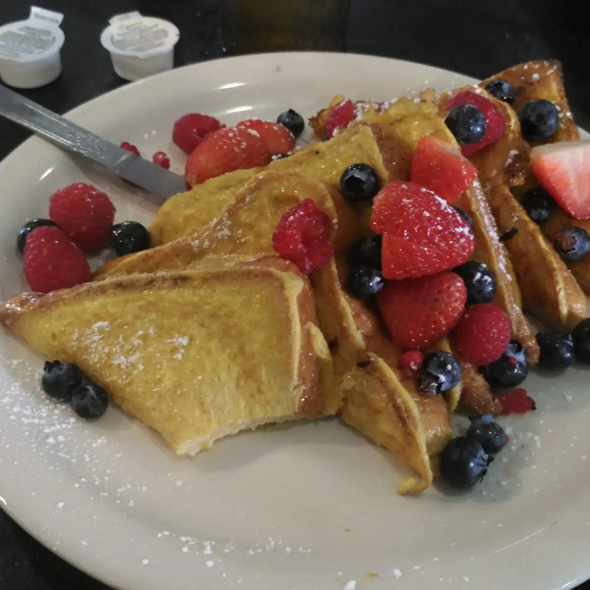 French Toast with Fresh Fruit