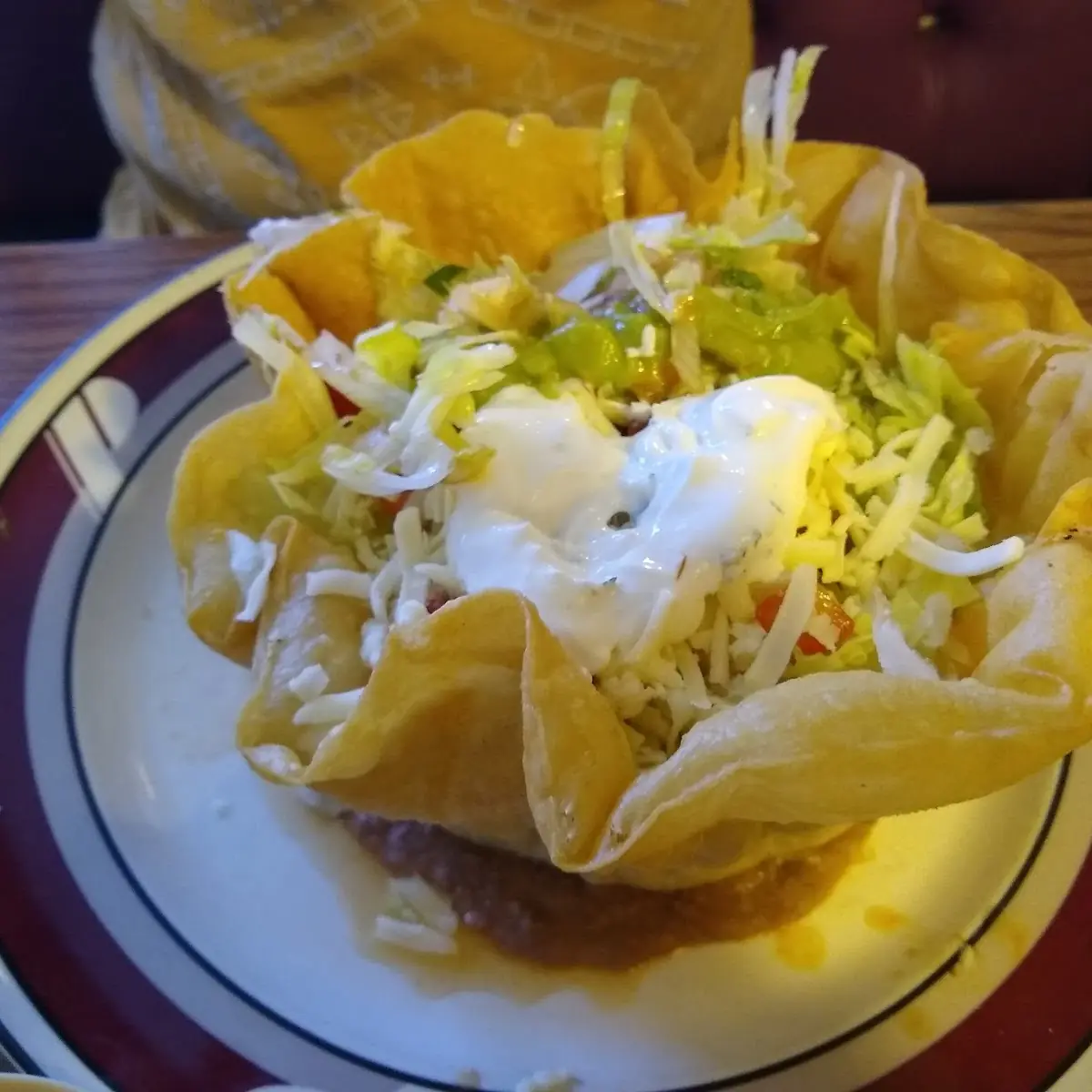 Beef Tostada
