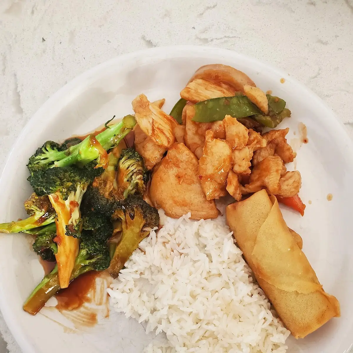 Szechuan Chicken Broccoli with Garlic Sauce