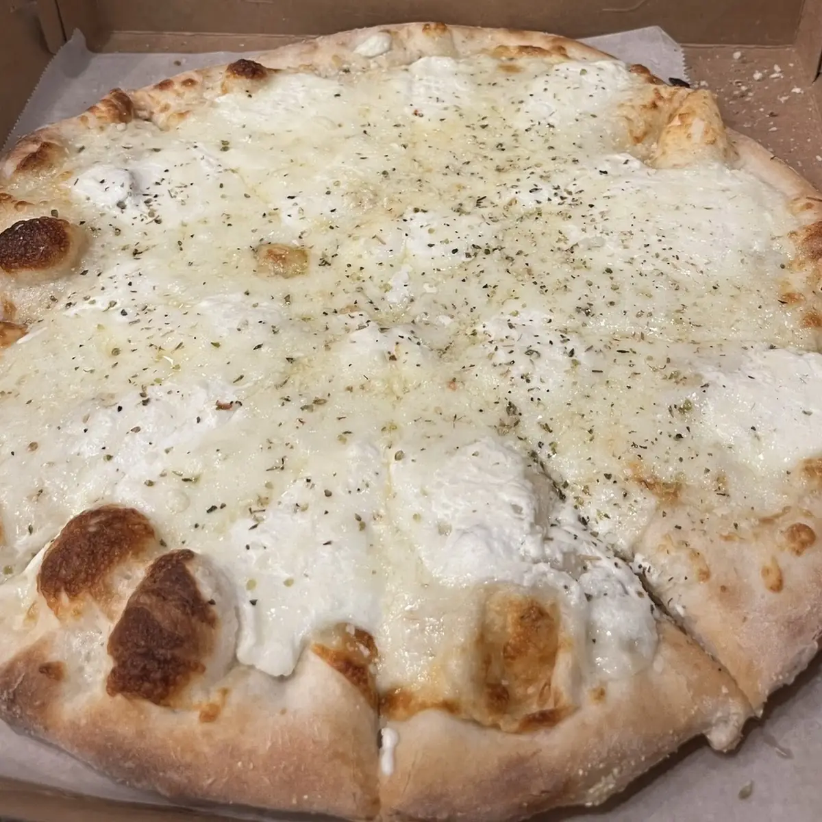 White Cheese Pizza