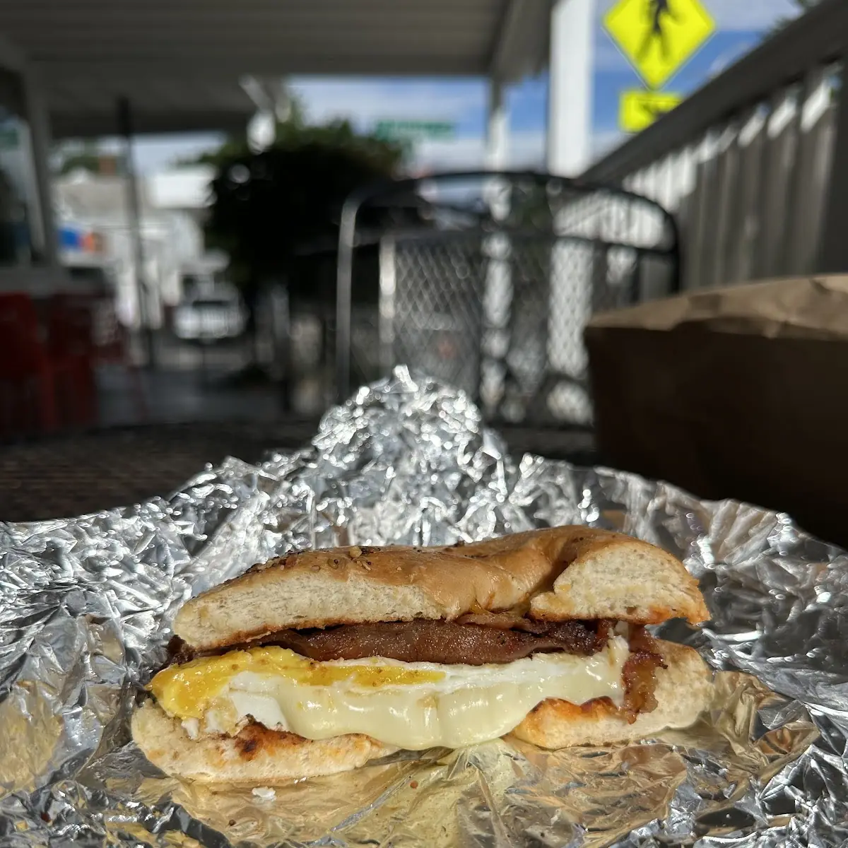 Bacon Egg and Cheese Sandwich