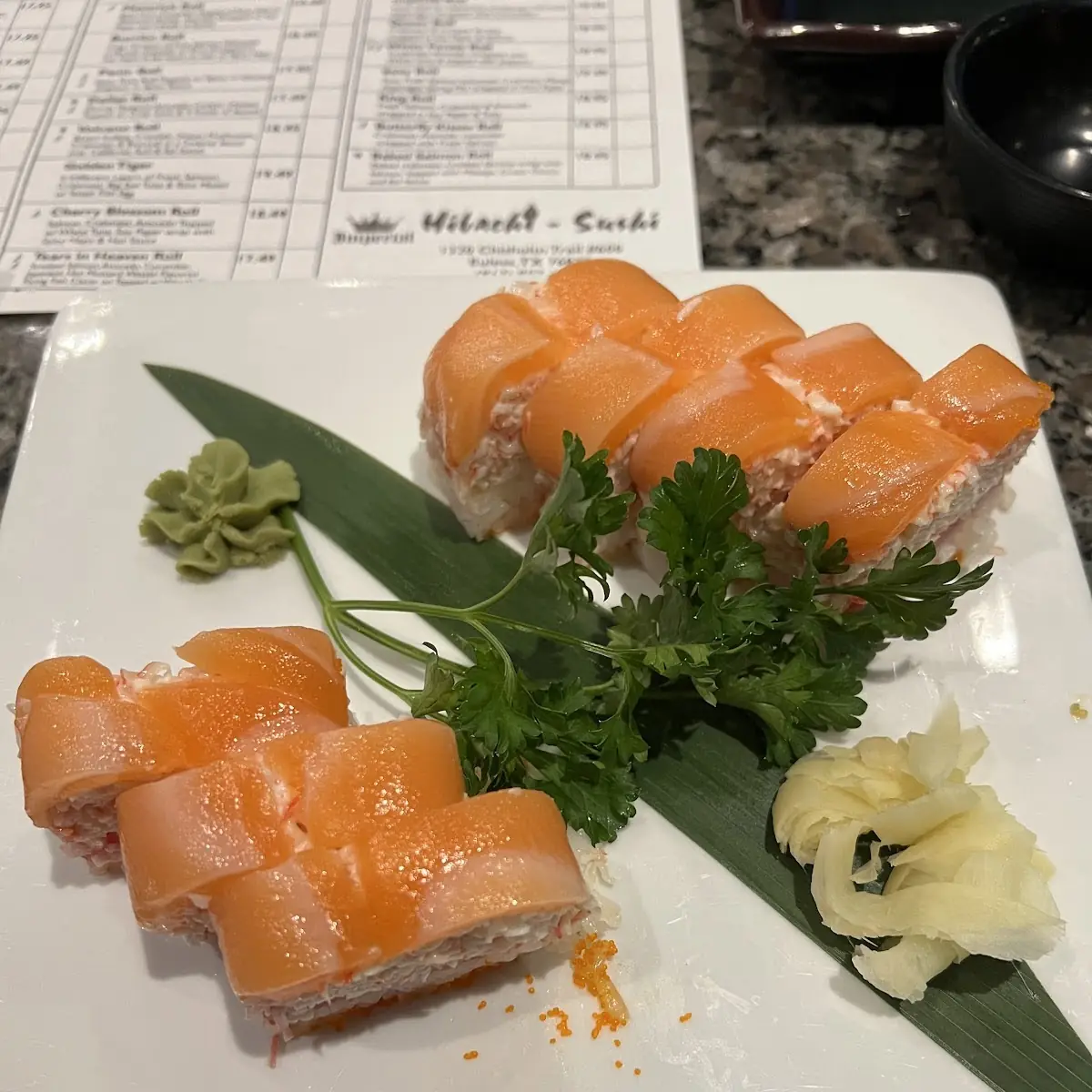 Salmon Sashimi