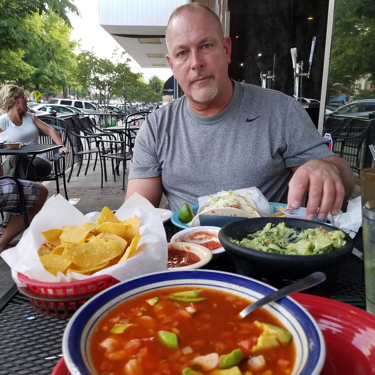 Mexican Stew Shrimp Tacos