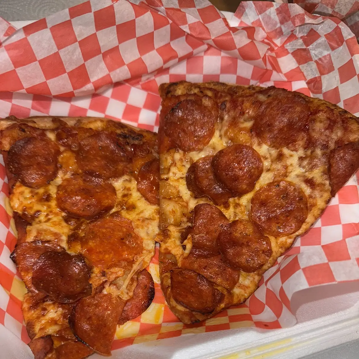 Pepperoni Pizza Slices